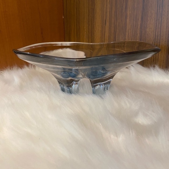 Vintage 1960’s rare skrdlovice glass footed designed by Frantisek Zemek - Picture 4 of 12